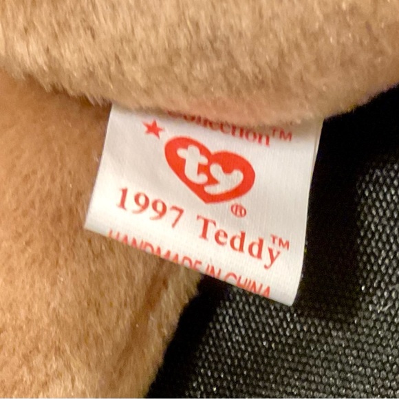 Ty 1997 Teddy & Snowball pair of beanie babies holiday Christmas - Picture 4 of 7